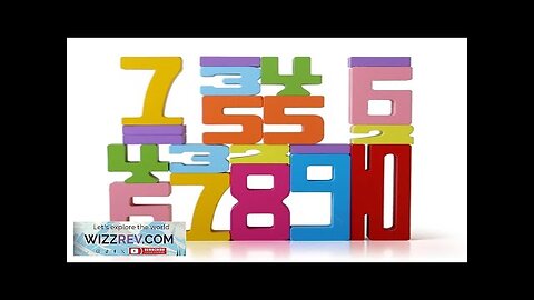 Wooden educational digital blocks creative puzzles stacking toys fun brain-burning early Review