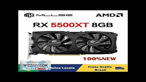 MLLSE Graphics Card RX 5500xt 8gb Placa De Video Gaming 7NM 128bit Review