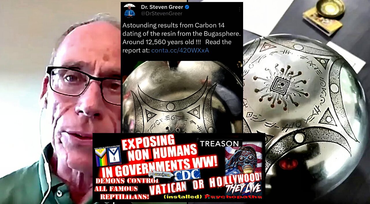 Steven Greer Just Released A Huge Update On The Alien Sphere... (compilation version)