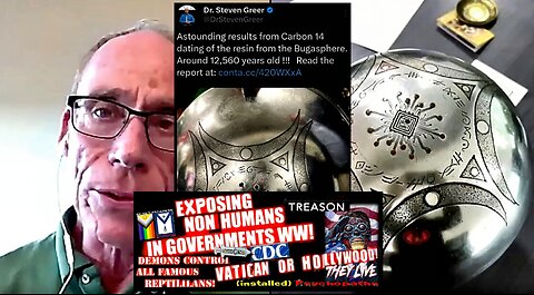 Steven Greer Just Released A Huge Update On The Alien Sphere... (compilation version)