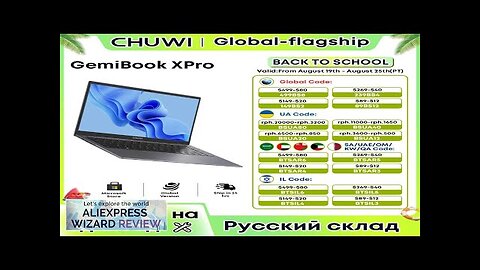 CHUWI GemiBook XPro Laptop Intel N100 Graphics 600 GPU 14.1-inch Screen 8GB Review