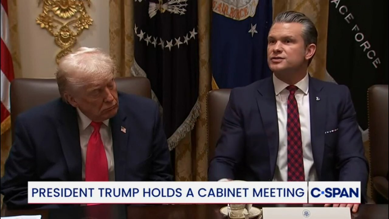 Sec. Hegseth debunks Capt. Mark Kelly's claim of war crimes - 12/2/25