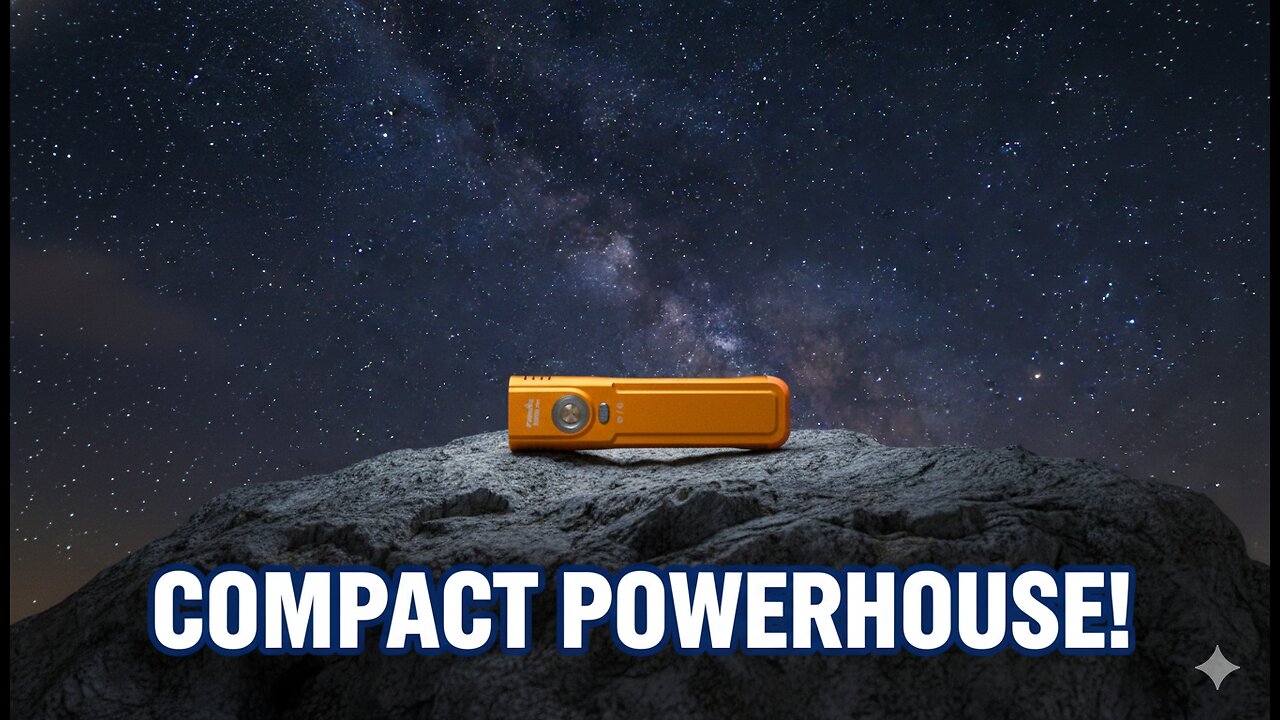 FIRST LOOK: Fenix E06R PRO! The Compact 1600 Lumen Powerhouse