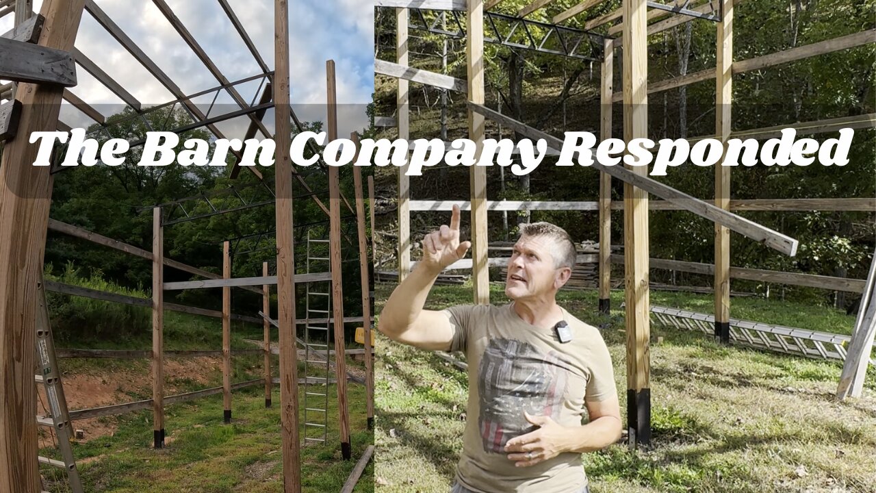 After the Barn Build Issues Here is What the Company Offered