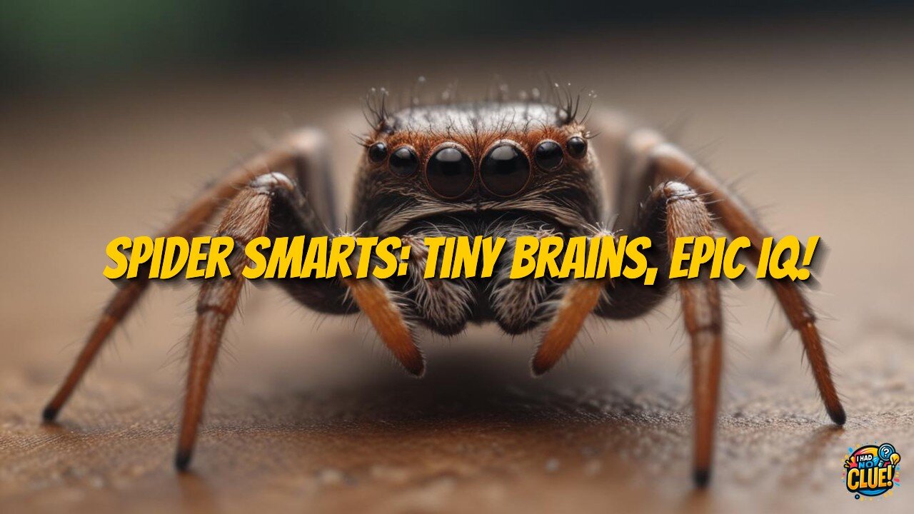 Jumping Spiders: Tiny Brains, Big Cognitive Abilities