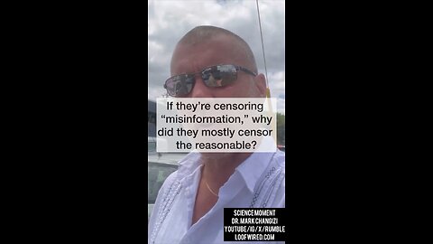 If they’re censoring “misinformation,” why did they mostly censor the reasonable?