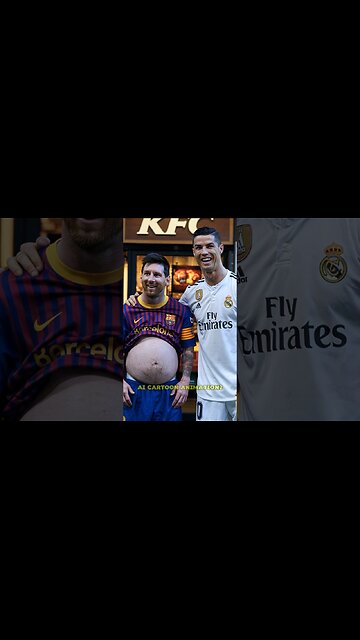 Messi vs Ronaldo: Hilarious KFC Showdown with AI Magic!