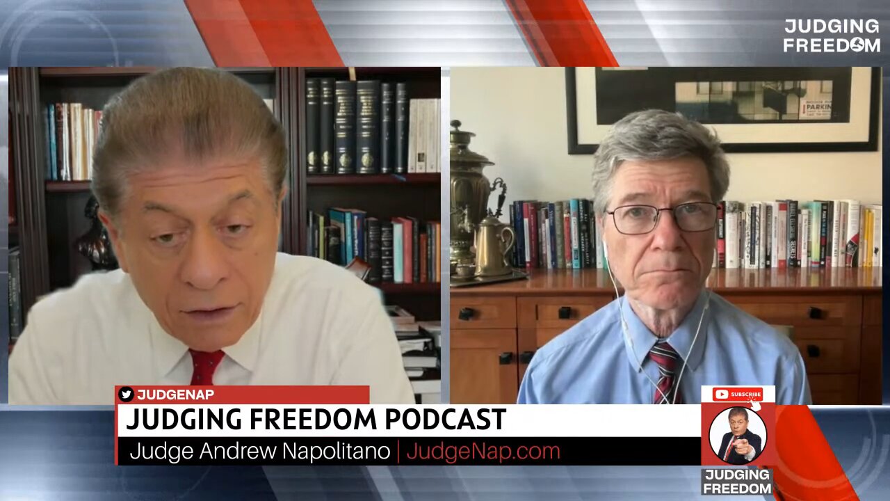 Judge Napolitano & Prof.Sachs: Ceasefire in Ukraine or surrender of Ukraine?