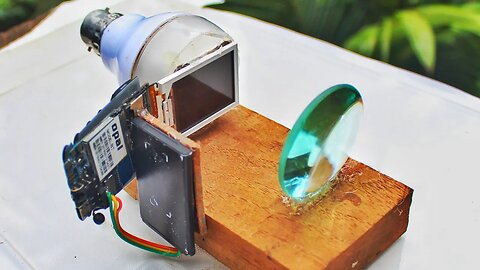 "Create Your Own DIY Projector: A Simple and Fun Way to Bring Movies to Life"