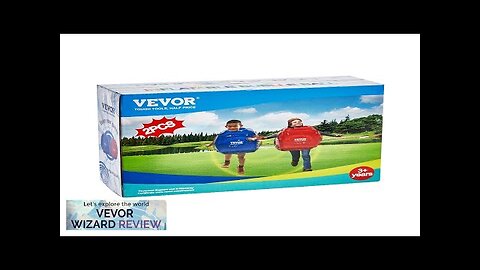 VEVOR Inflatable Bumper Balls 2-Pack 2FT/0.6M Body Sumo Zorb Balls for Kids Review