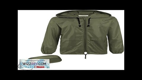 COOFANDY Mens Packable Rain Jacket Lightweight Waterproof Raincoat with Hood Outdoor Rain Review