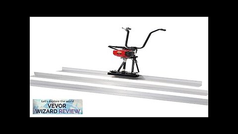 VEVOR Gas Concrete Power Screed 6ft/8ft/11ft Aluminum Board Straight Edge Bar Set Review