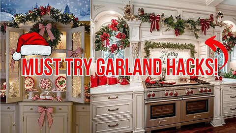 TOP 100+ CHRISTMAS GARLAND IDEAS 2024 | STUNNING IDEAS FOR GARLANDS THAT WILL MAKE YOUR HOME SHINE!