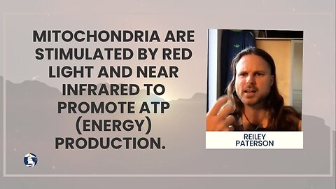 Mitochondria are stimulated by red light and near infrared to promote ATP (energy) production.