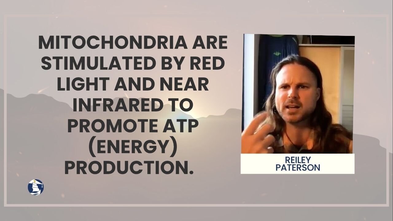 Mitochondria are stimulated by red light and near infrared to promote ATP (energy) production.