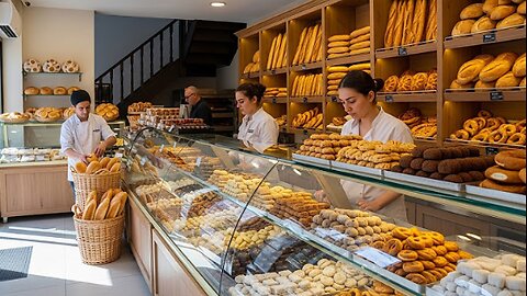 Artisian pastry making skills of turkish bakers
