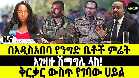 በአዲስአበባ የንግድ ቤቶች ምሬት | አገዛዙ ሽማግሌ ላከ | ቅርቃር ውስጥ የገባው ሀይል | ABC TV