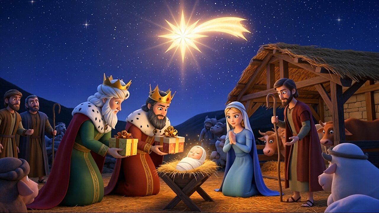 The Birth of Jesus Animation