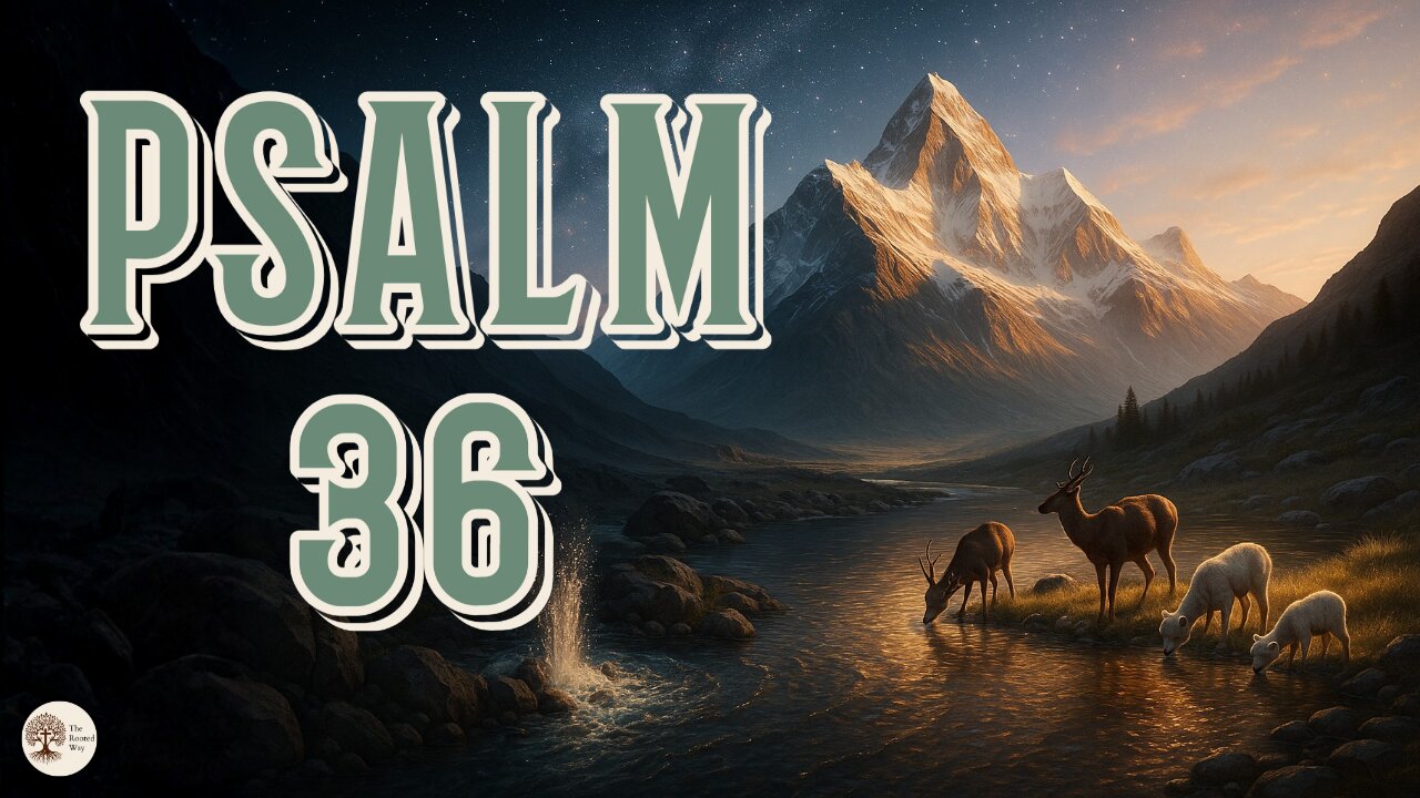 Psalm 36 Audio Bible Reading | Trusting God’s Light (NIV with Text)