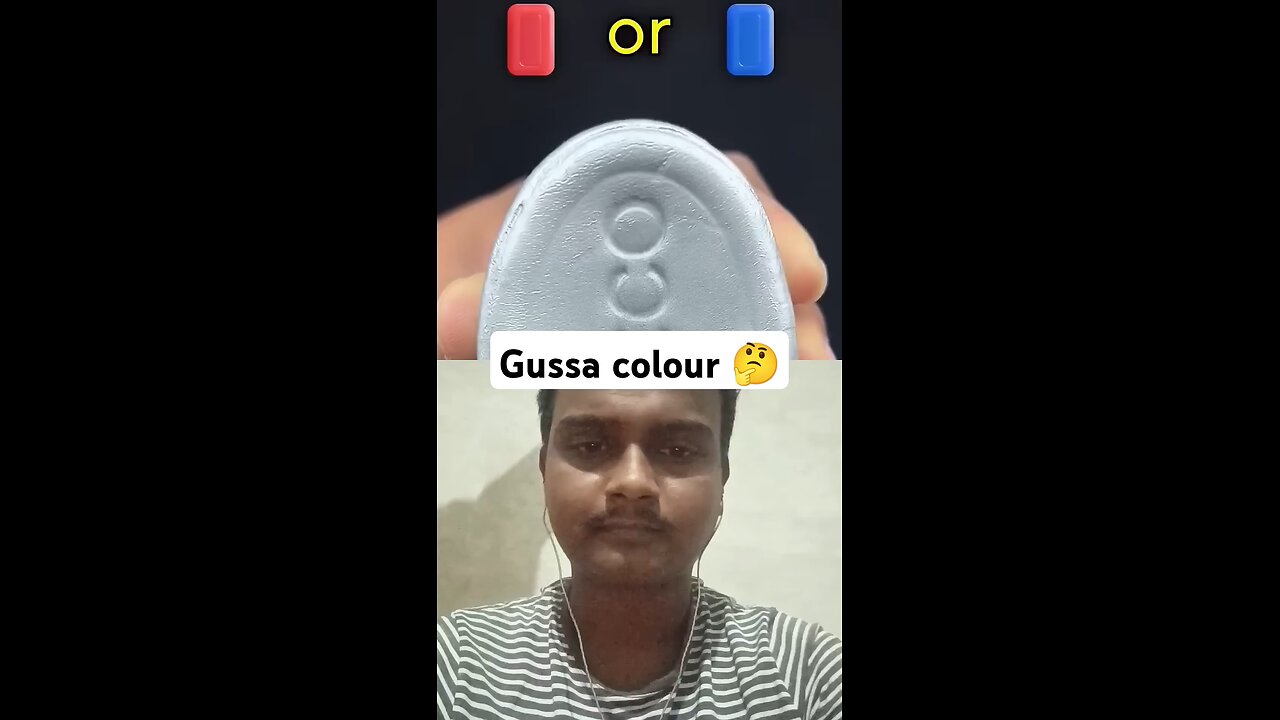 Red 🔴orBlue 🔵 You will not GUSSA until the last moment 🤯