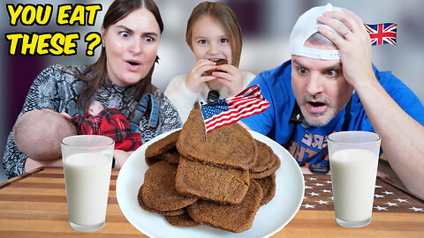 Brits Discover Ginger Snap Cookies for the first time!