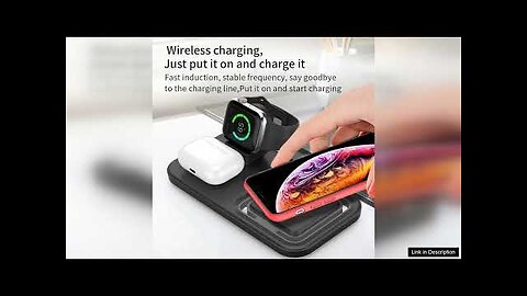 Bakeey 3 in 1 15W Wireless Charger Desktop Stand Holder Fast Charging Review