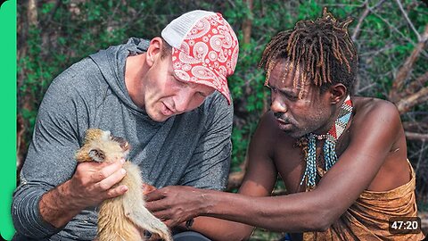 African Tribe Offers Me Monkey Meat!! Three Days with the Hadza Tribe!! (Full Documentary)