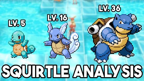 Squirtle Evolution Line Analysis