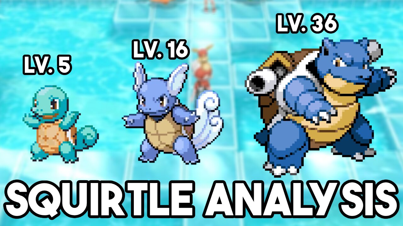 Squirtle Evolution Line Analysis