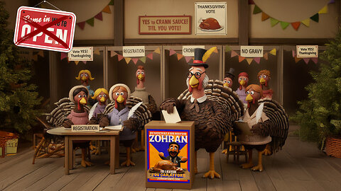 Ghost Town NYC – The Turkeys Voted YES for Thanksgiving