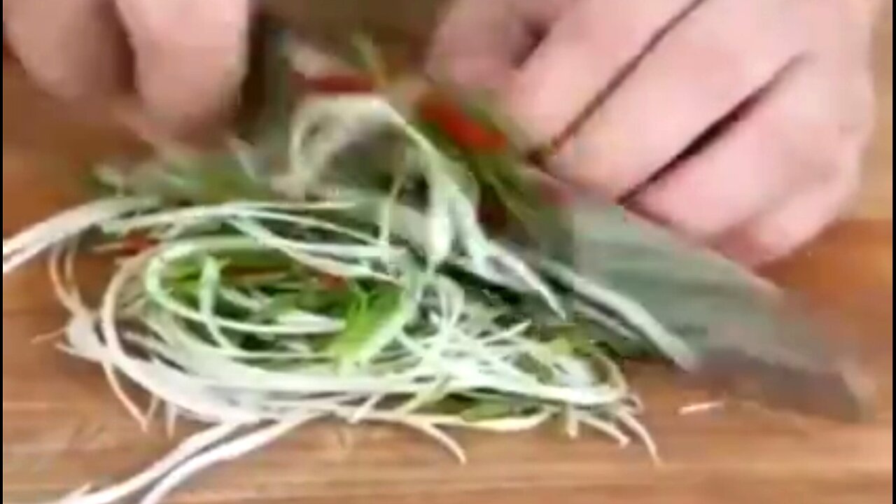 WHAT A SATISFYING CHOPPING VIDEO. AMAZING SKILLS! 😲