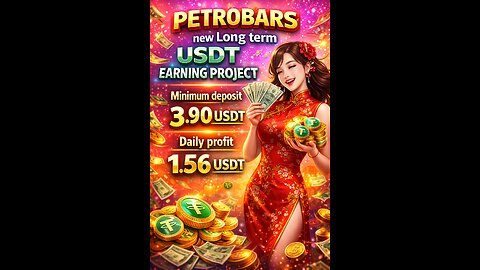New usdt income bot petrobras Daily profit 1.56 usdt 💯 LONG-TERM LEGIT PLATFORM