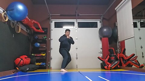 WTD Sliding Front Kick to Question Mark Kick sequential