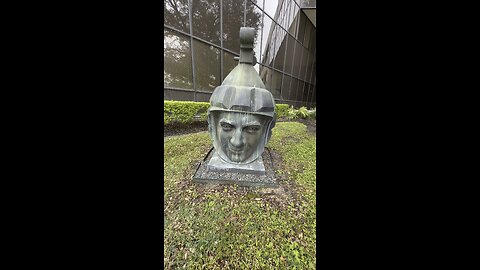 AZTECA SCULPTURE HOUSTON TEXAS