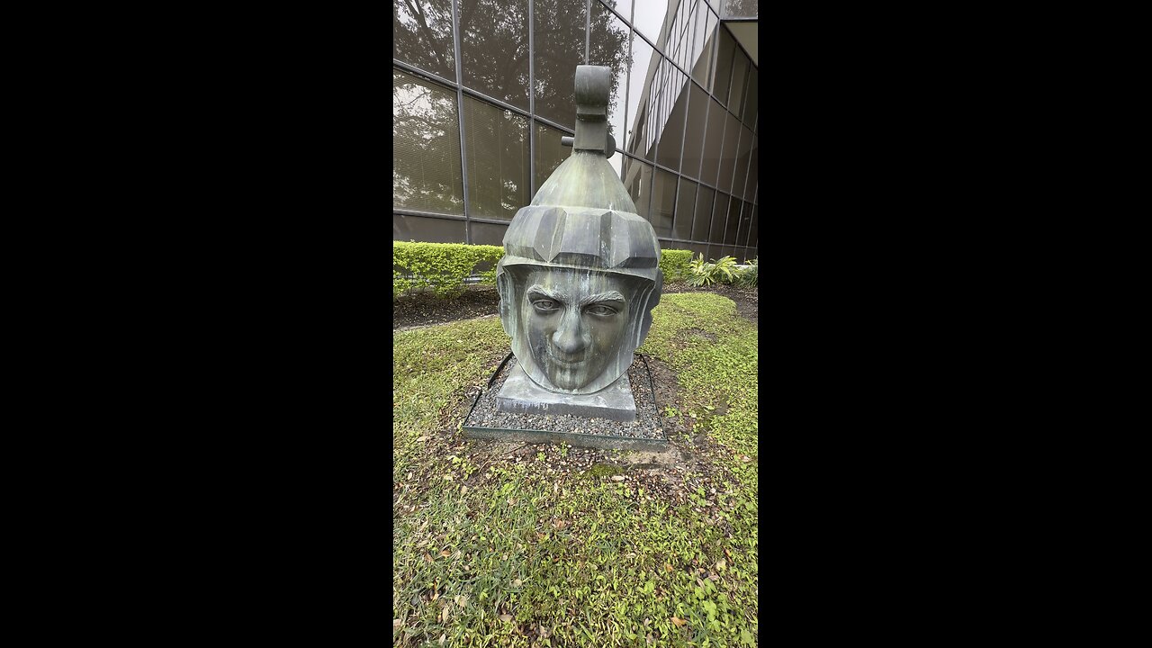 AZTECA SCULPTURE HOUSTON TEXAS