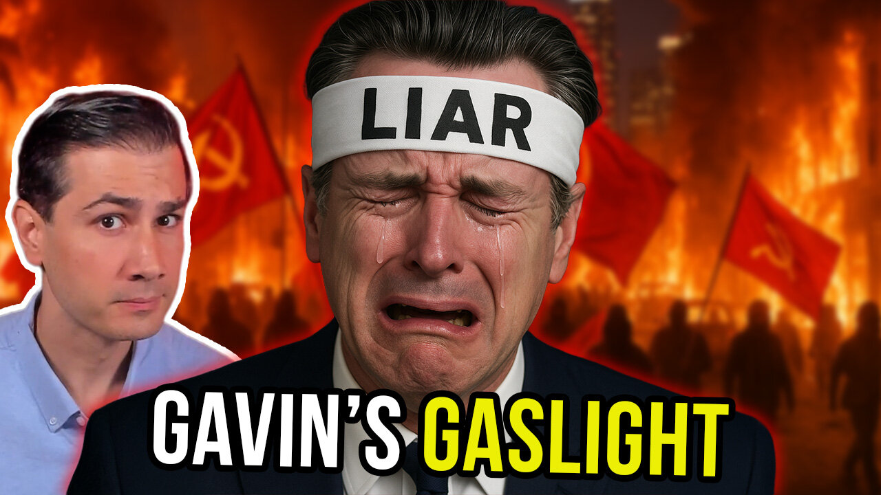 GAVIN NEWSOM INSANE MELTDOWN OVER TRUMP 2028 MEME
