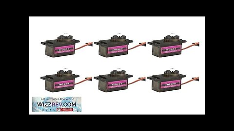 6PCS MG90S RC Micro Servo 13.4g for ZOHD Volantex Airplane RC Helicopter Review