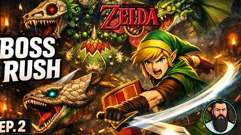 The Legend of Zelda - Part 2 - The Boss Rush (Dungeons 1-3)