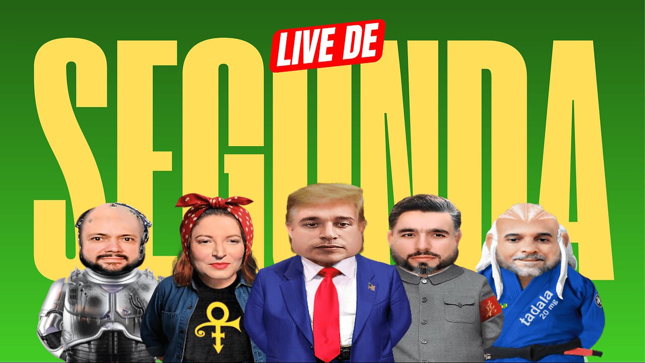 🔴 Live de Segunda: Bate-Papo, Notícias e Reacts
