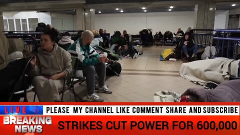 Ukraine Blackouts Worsen as Russian Strikes Hit Energy Infrastructure