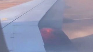 A United Airlines Plane Caught on Fire During Takeoff