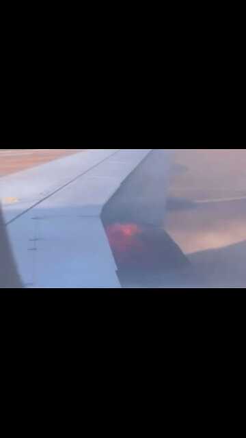 A United Airlines Plane Caught on Fire During Takeoff