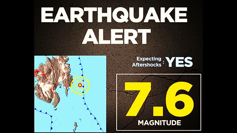MASSIVE 7.6 EARTHQUAKE ROCKS THE RING OF FIRE!!! IS A BIGGER ONE COMING? BUOYS IN EVENT MODE!