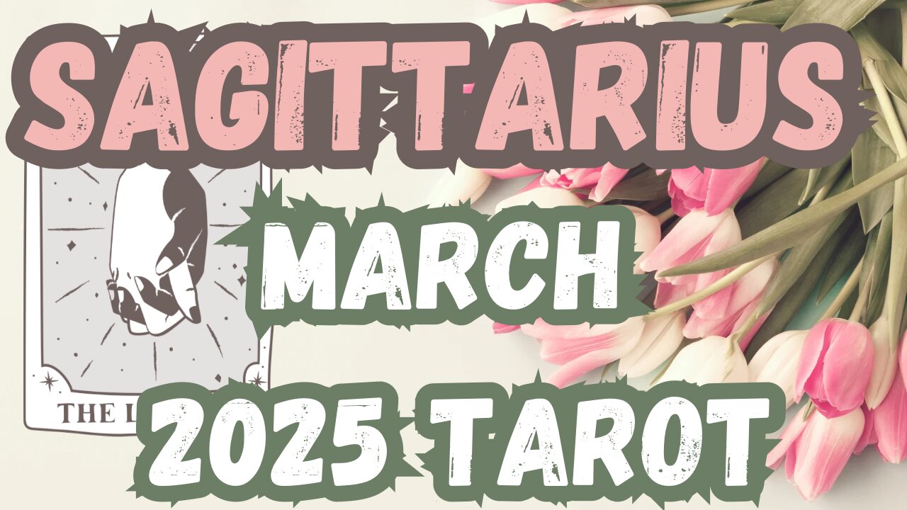 Sagittarius ♐️- Space for healing! March 2025 Evolutionary tarot reading #sagittarius #tarot #march