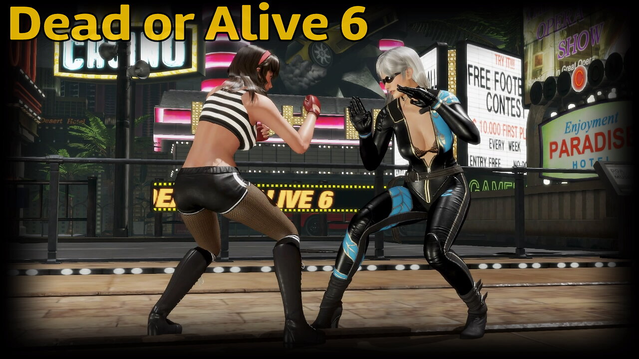 DOA6 - Christie VS Hitomi Online match