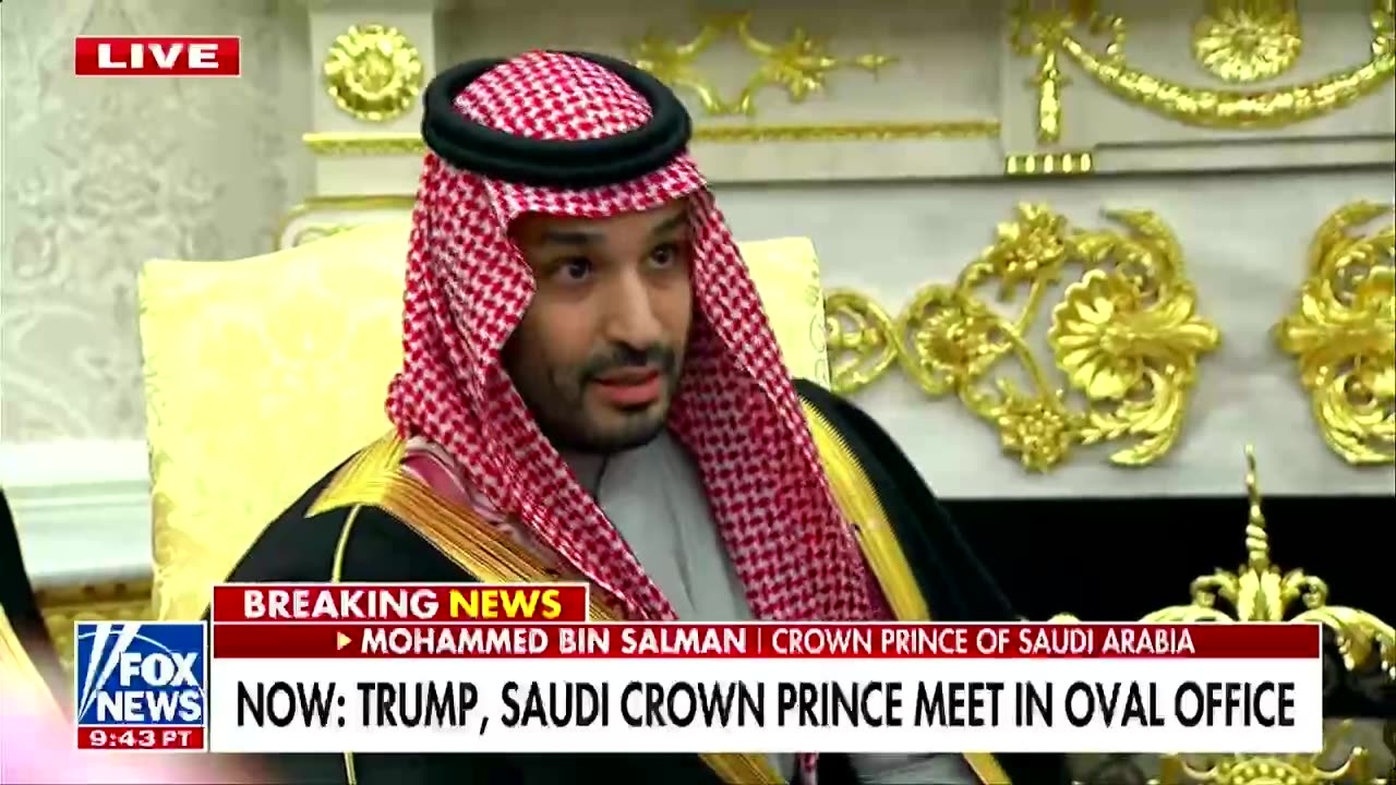 Trump defends MBS as reporter asks about murder: 'You don't have to embarrass our guest!'