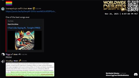 0191 WIDESTREAM - Worldwide Debates - YouTube/Twitch/Rumble