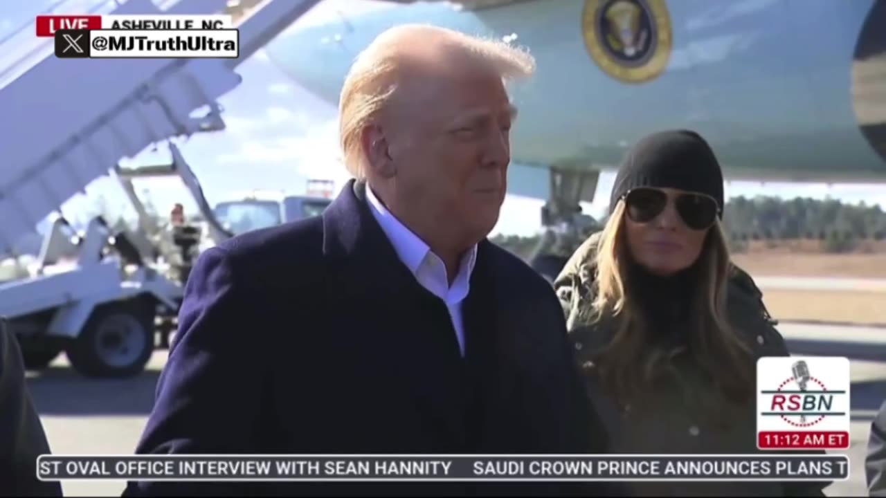 Trump on the LA Fires β βIt looks like Something Hit it.β π