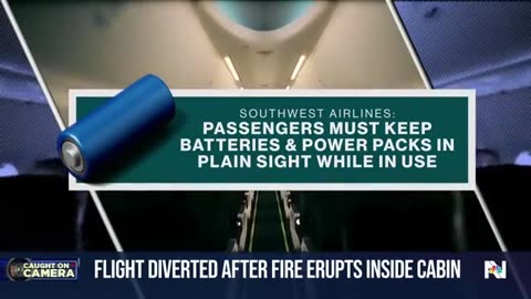 Air China flight diverted after lithium battery catches fire on board