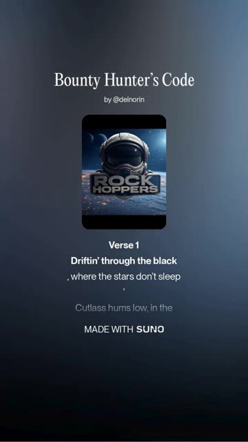 Bounty Hunter's Code